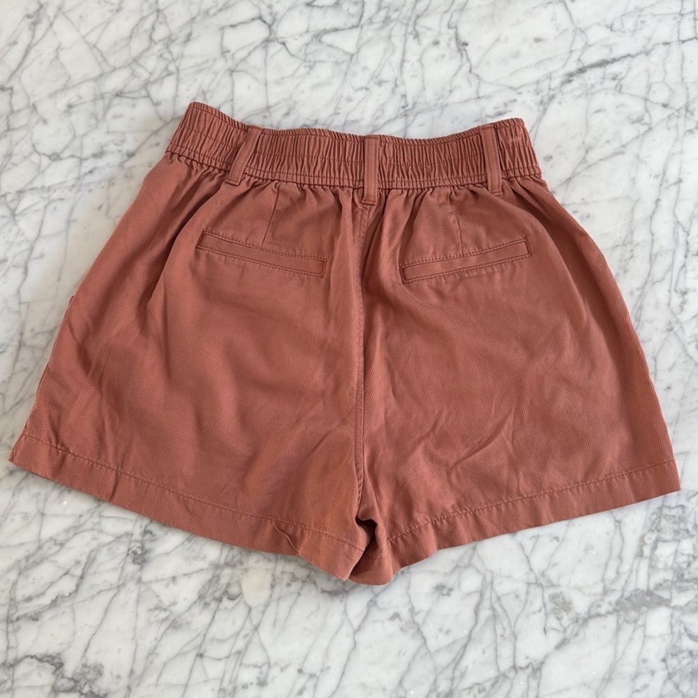 MADEWELL The Neale Short in Drapeweave Dried Rose Sz 2 - Picture 8 of 12
